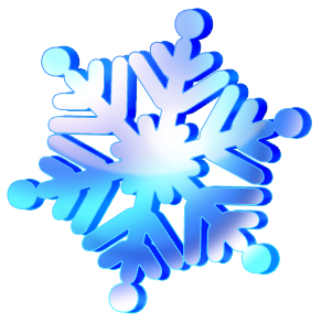 Winter pool party clipart