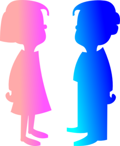 Boy And Girl Clip Art - vector clip art online ...