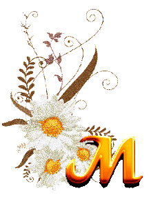 Animated Alphabet Blooms Flowers Page Forty Five