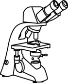 Free Black and White Science Outline Clipart - Clip Art Pictures ...