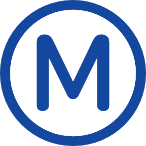 Metro M clip art Free Vector / 4Vector