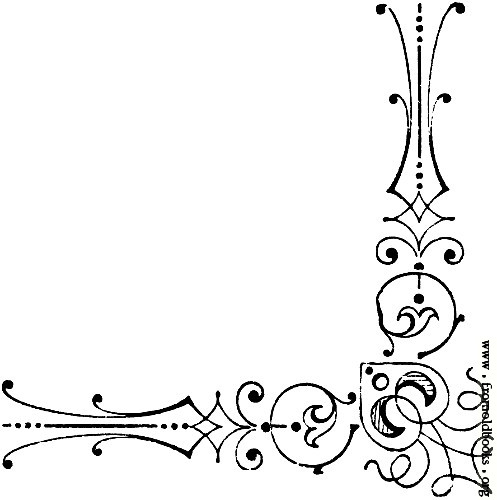 Corner of full-page border (1 of 2) [image 497x500 pixels]