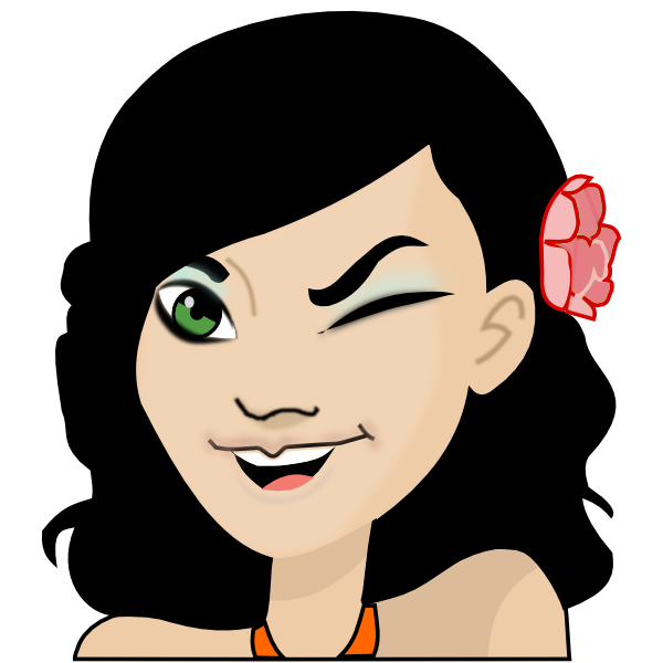 Clip art wink