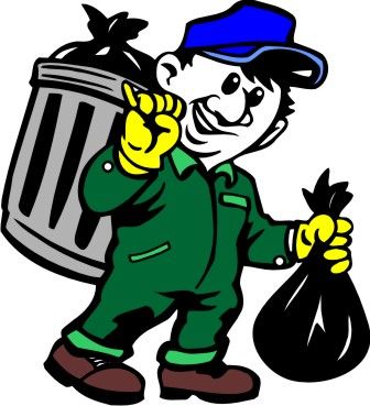 Clipart trash pickup