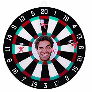 Amazon.com : Photo Dartboard : Dart Backboards : Sports & Outdoors