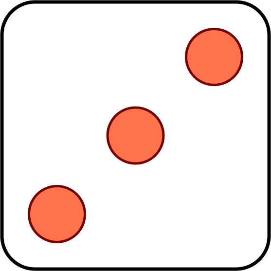 Dice-3a.svg
