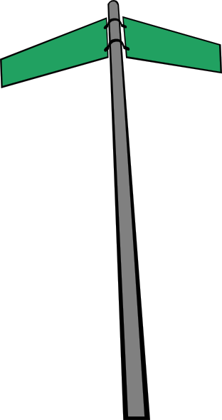 Street Sign clip art Free Vector