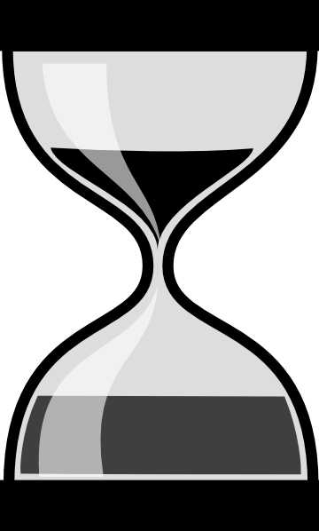 Timer Black And White clip art - vector clip art online, royalty ...