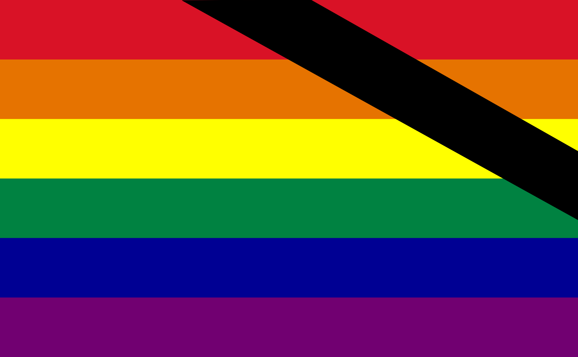 Gay Memory Flag Drapeau Bandiera Bandeira Flagga flagartist.com ...