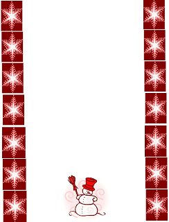 Christian Images In My Treasure Box: Snowman Borders,Frames And ...