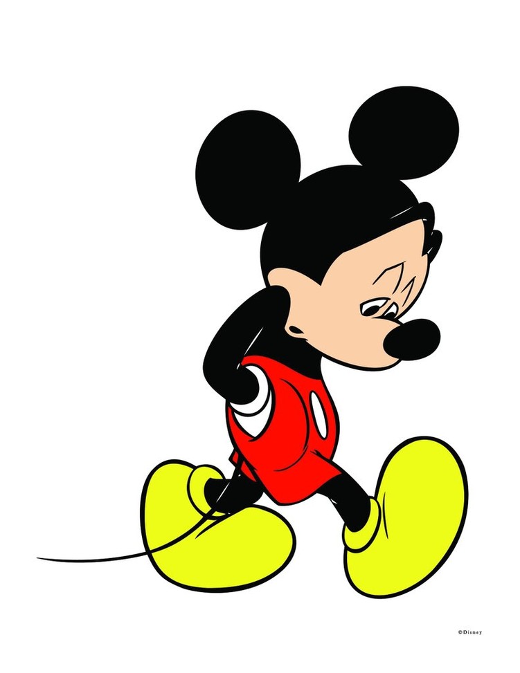 Mickey Triste Clipart - Free to use Clip Art Resource