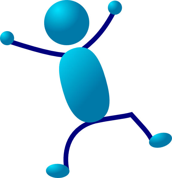 Stick Man 5 Clip Art - vector clip art online ...