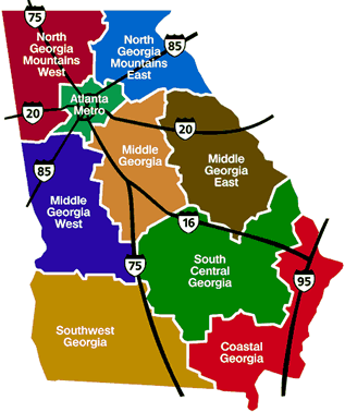 Outline Map Of Georgia - ClipArt Best