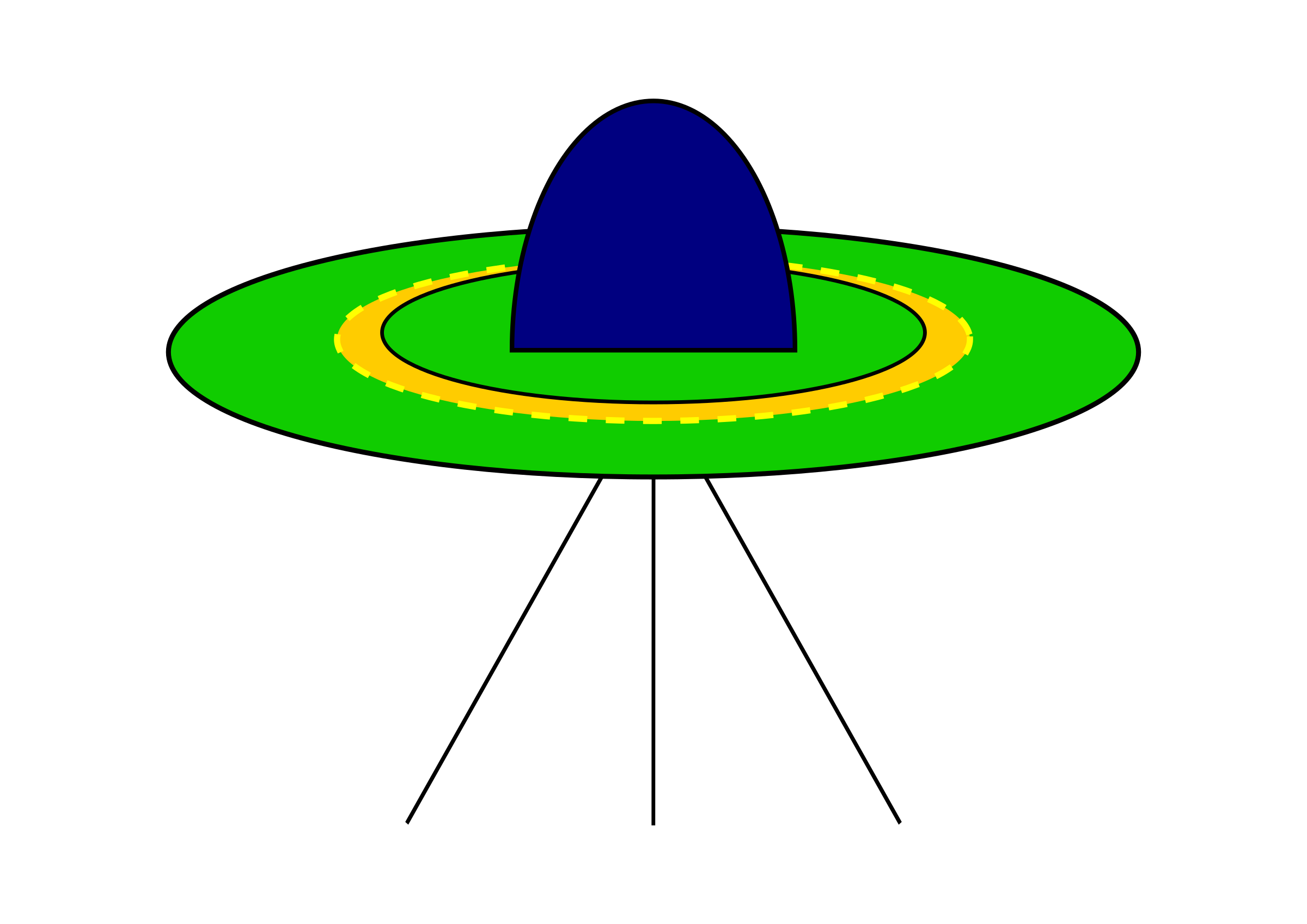 Clipart - UFO 1