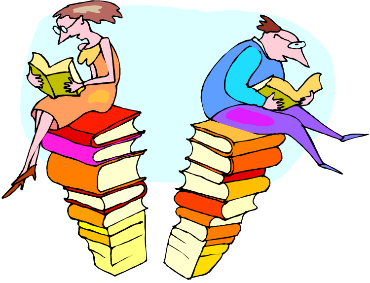 Ladies Book Club Clipart