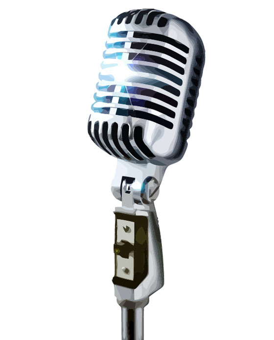 Microphone Vector Free Download - Free Clipart Images