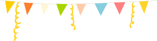 free printable celebration card and scrap bunting png - Party ...