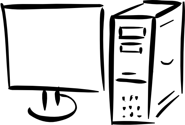 Computer Vector Clipart