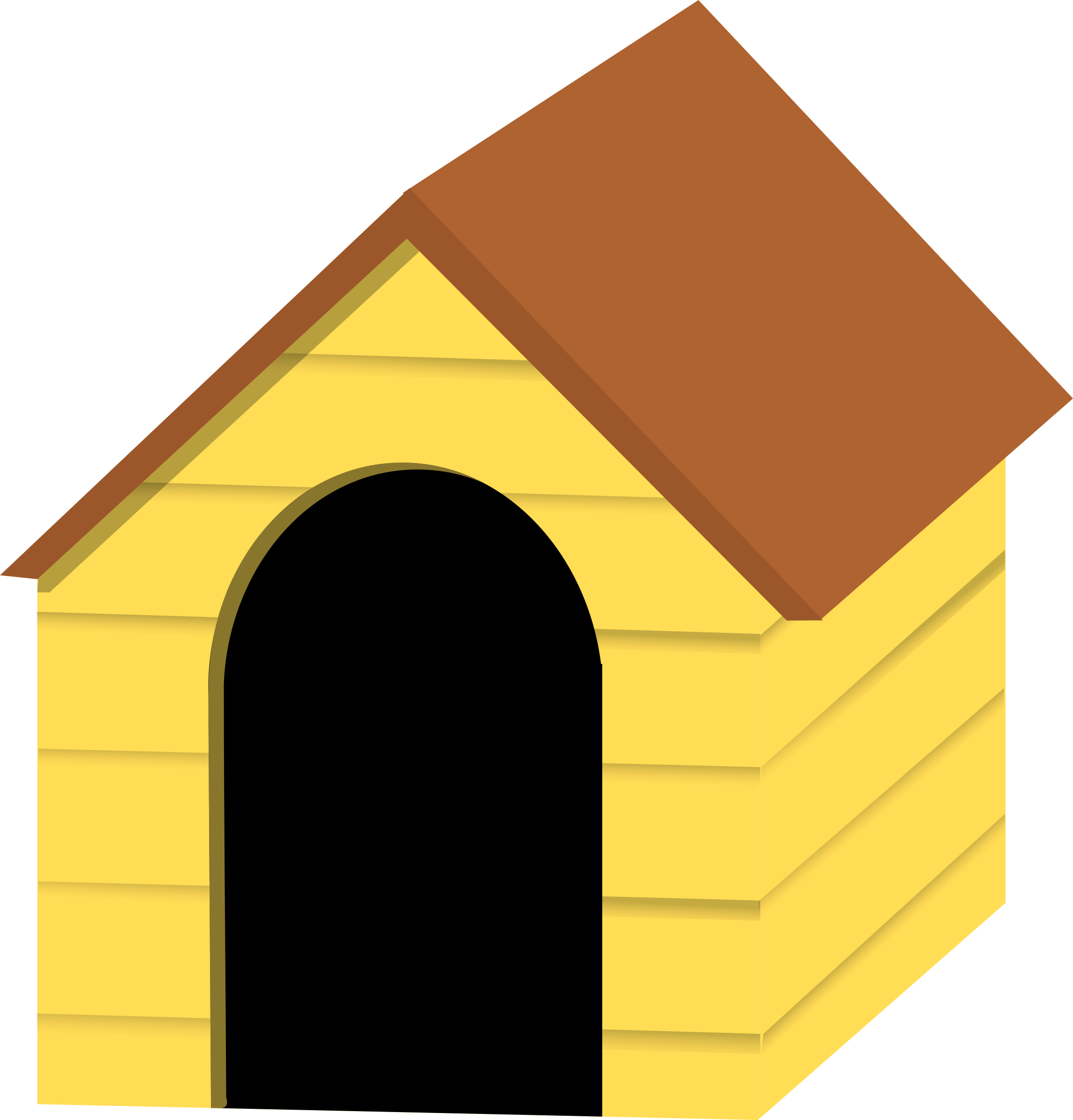 Dog House Clipart - Tumundografico