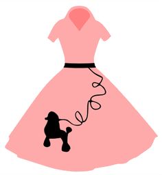 Poodle Skirt Clip Art - Tumundografico