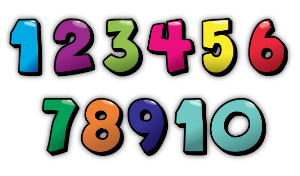 Numbers Clipart - Tumundografico