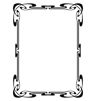 14 Art Deco Border Vector Images - Art Deco Borders Clip Art, Art ...
