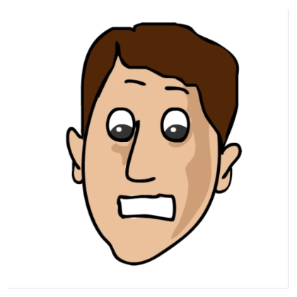 Surprised Cartoon Face - ClipArt Best