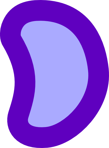 One jelly bean clipart clipart
