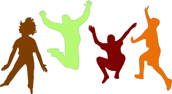 Jumping Clip Art