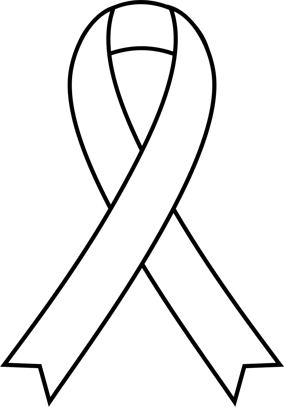 Cancer Awareness Ribbon Clipart
