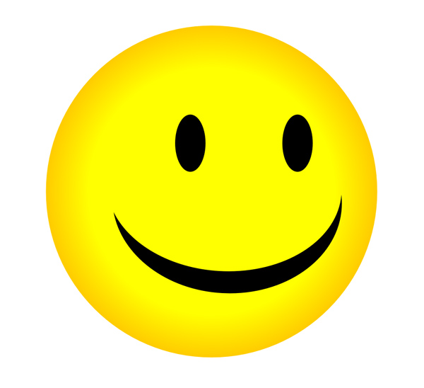 Emoji happy face clipart transparent background