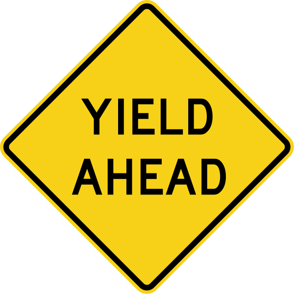 Yield Sign Clipart