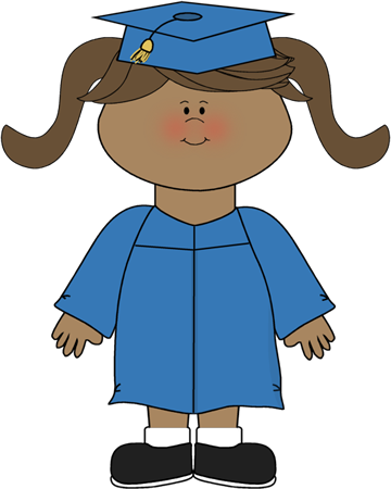 Graduation Girl Clipart
