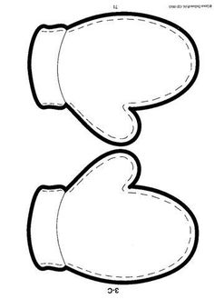 Mitten template