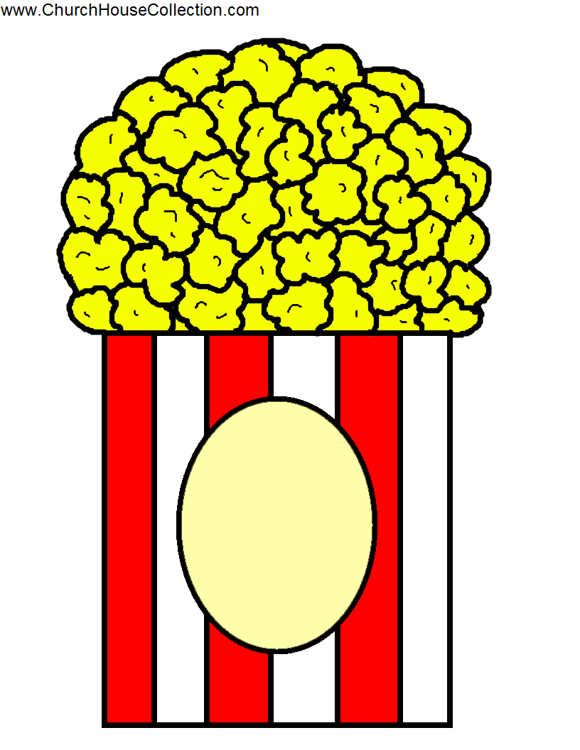 Pop Open A Good Book The Bible Popcorn Template