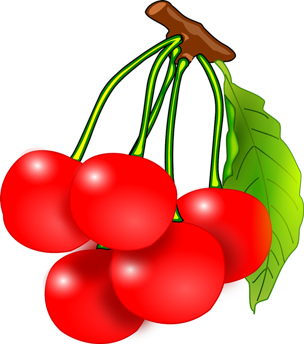Free to Use & Public Domain Cherries Clip Art