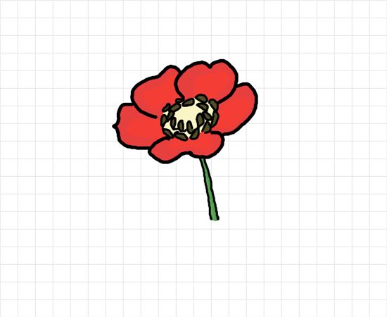How to draw, To draw and Flower