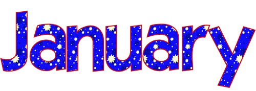 Free clipart images january