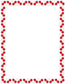 Free Food Borders: Clip Art, Page Borders, and Vector Graphics
