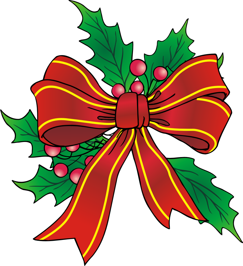 Christmas Bow Clipart