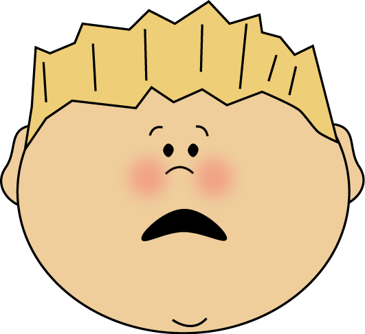 Worried Kid Clipart