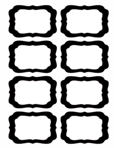 Free clip art labels
