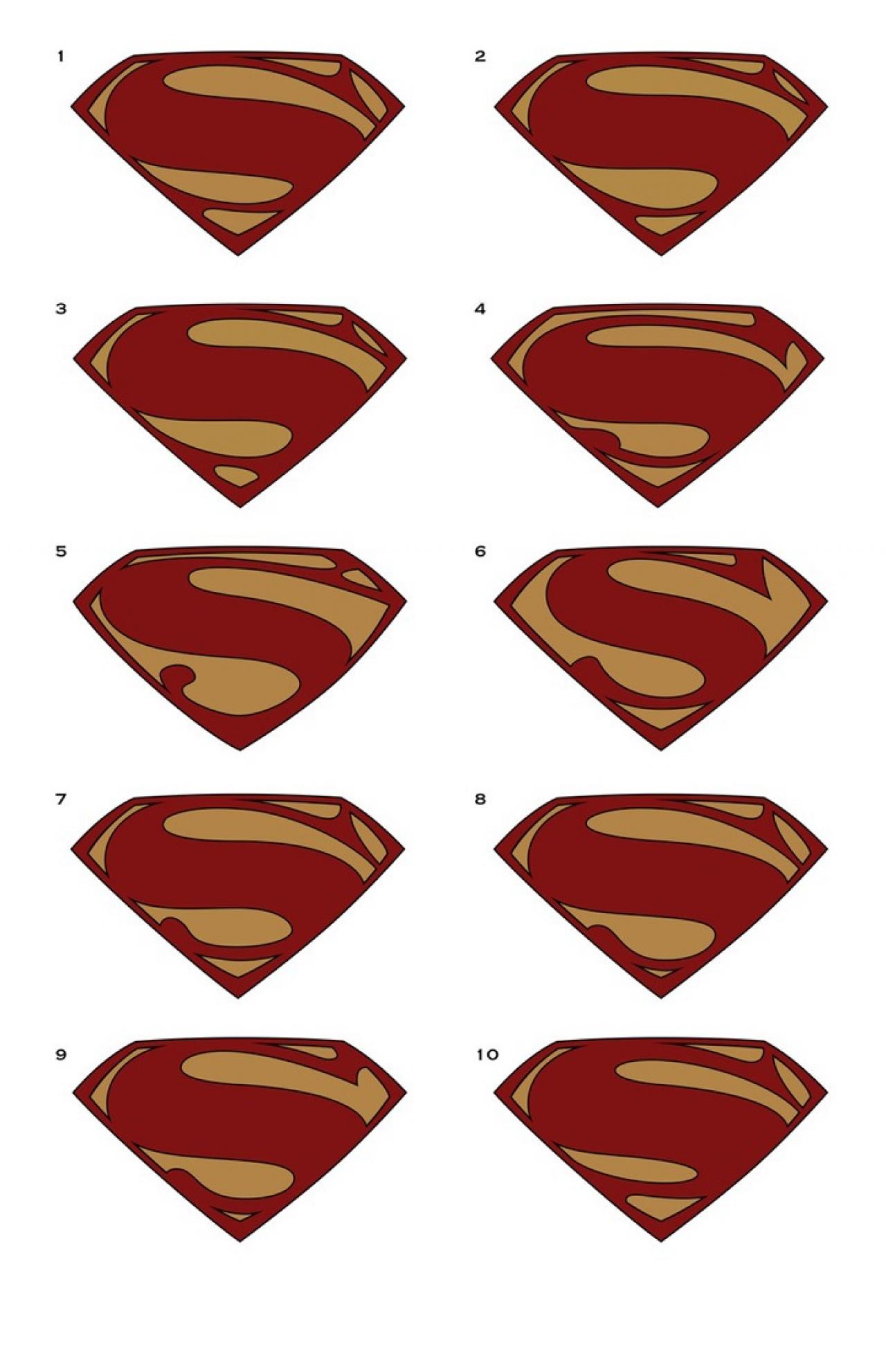 Man of Steel concept art shows "S" chest designs we didn't see ...