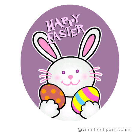 Unique happy easter clipart
