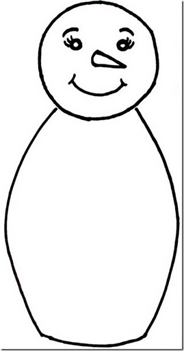 Just Paint It: Snowmen Printables