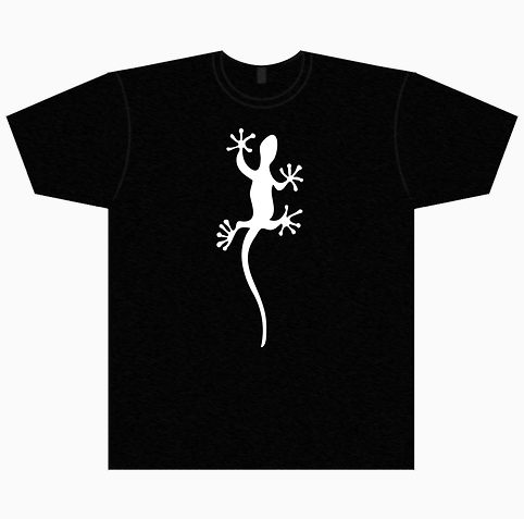 Two green geckos Tee" T-Shirts & Hoodies by Gudrun Eckleben ...