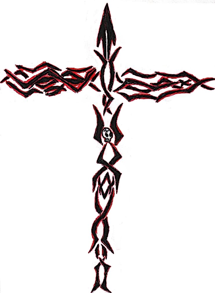 Tribal Grim Reaper Tattoo Designs