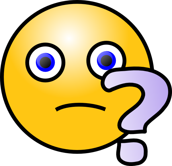 Question Smiley clip art Free Vector