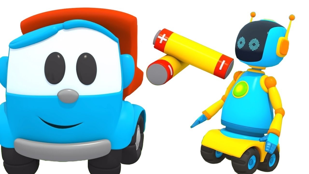 Leo the truck ð??? and ð?¤? Robot. Car cartoons & cartoons for ...