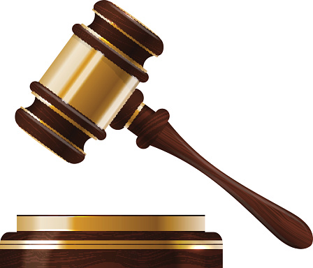 Gavel Clip Art, Vector Images & Illustrations